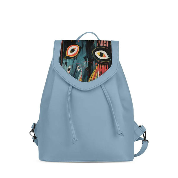 Blue City Serenade Backpack Crimson Gaze - CANVAEGYPT