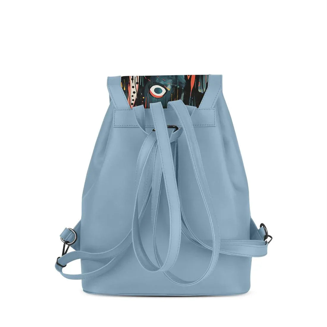 Blue City Serenade Backpack Crimson Gaze - CANVAEGYPT
