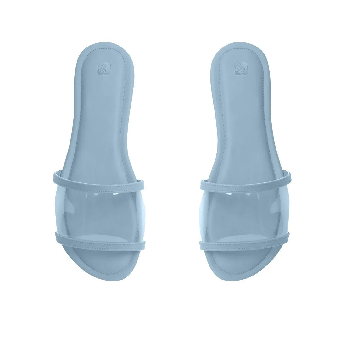 Clear Bliss Comfort Slipper - 41 / Blue