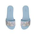 Blue Drift Slides Delicate Cherry Blossom Floral Print