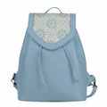 Blue City Serenade Backpack Ramadan 2026 Blue Watercolor Islamic Pattern