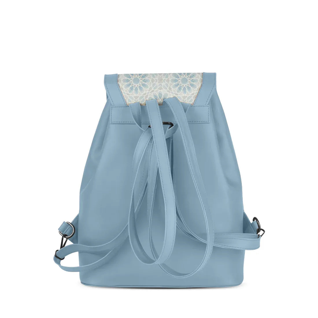 Blue City Serenade Backpack Ramadan 2026 Blue Watercolor Islamic Pattern - 2