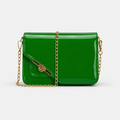 Bright Green Chain Crossbody Bag – Twist & Go