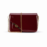 Burgundy Chain Crossbody Bag – Twist & Go Chain Crossbody Bag – Twist & Go | ECADRA