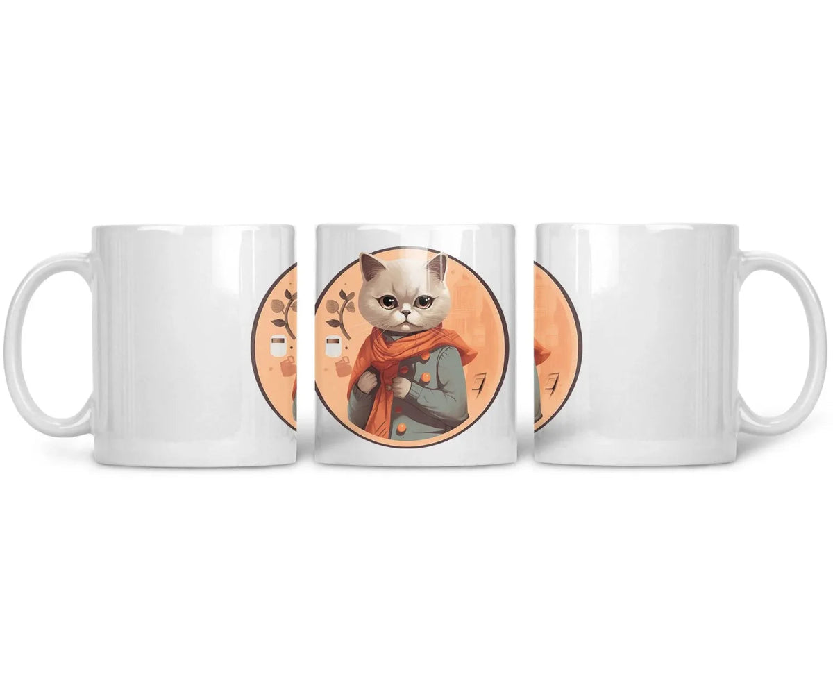 CERAMIC MUG Autumn Whiskers - CANVAEGYPT