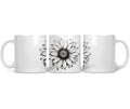 CERAMIC MUG Bloom in Monochrome