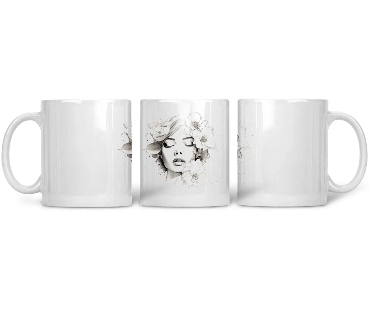 CERAMIC MUG Floral Dreams - CANVAEGYPT