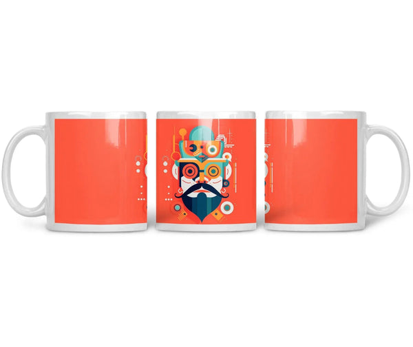 CERAMIC MUG Geometric Genius - CANVAEGYPT