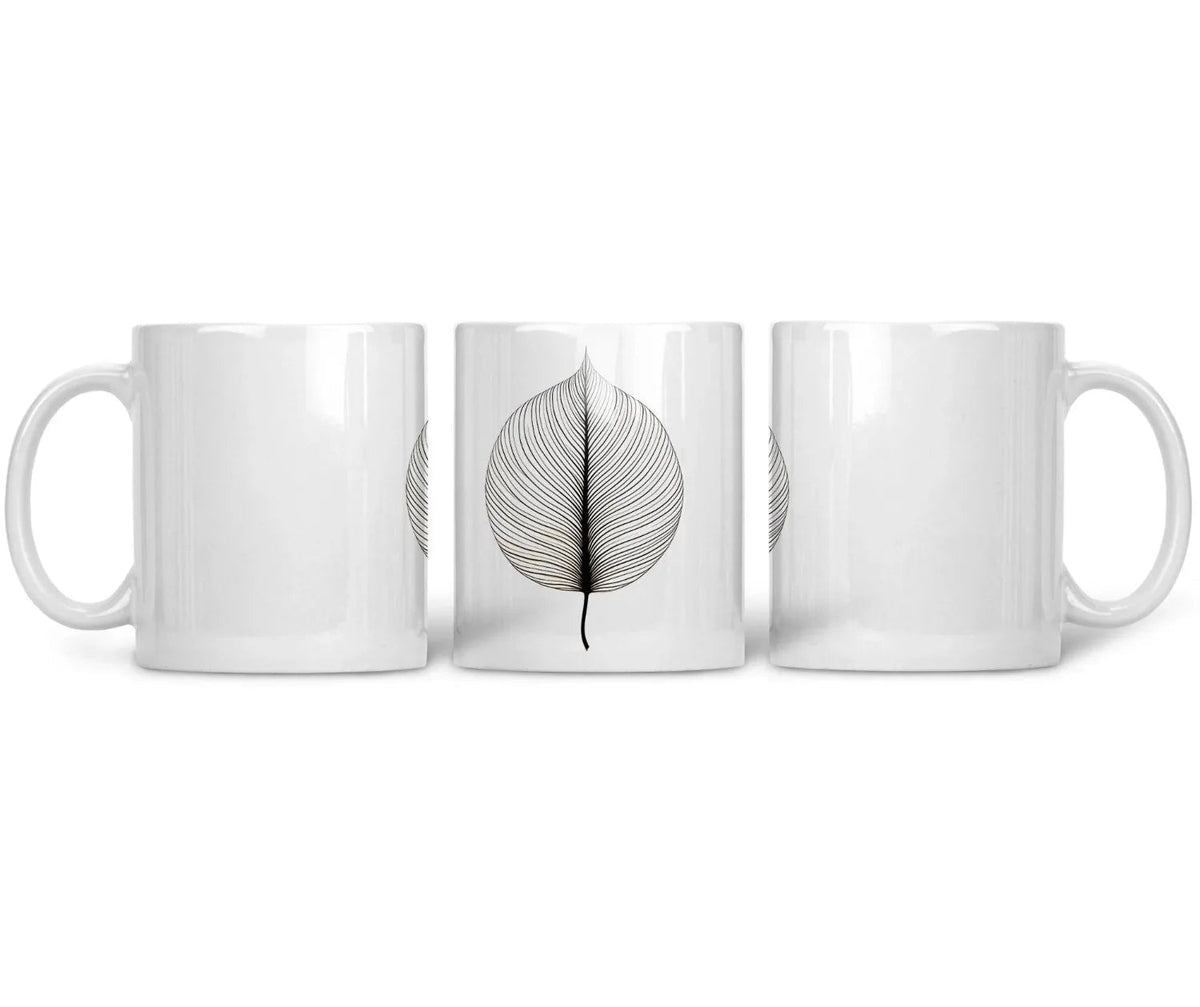 CERAMIC MUG Nature’s Quill Elegance in Flight - CANVAEGYPT