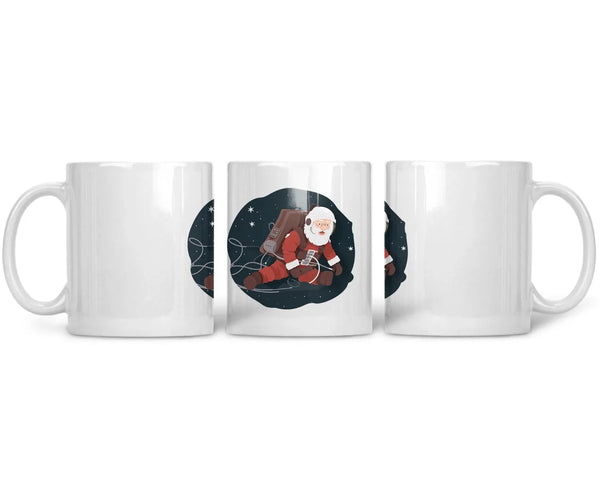 CERAMIC MUG Santa's Space Odyssey - CANVAEGYPT