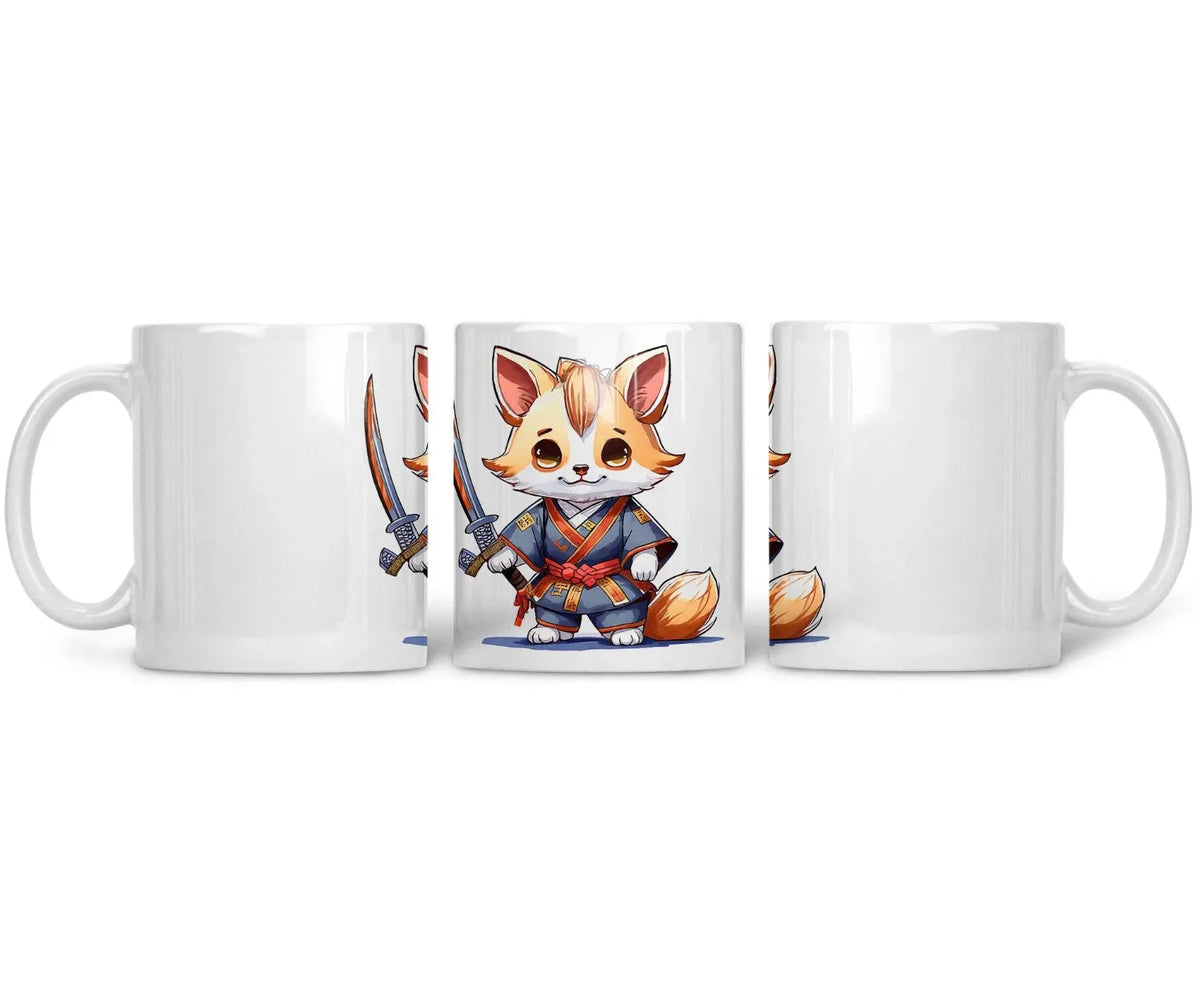 CERAMIC MUG Warrior Whiskers - CANVAEGYPT