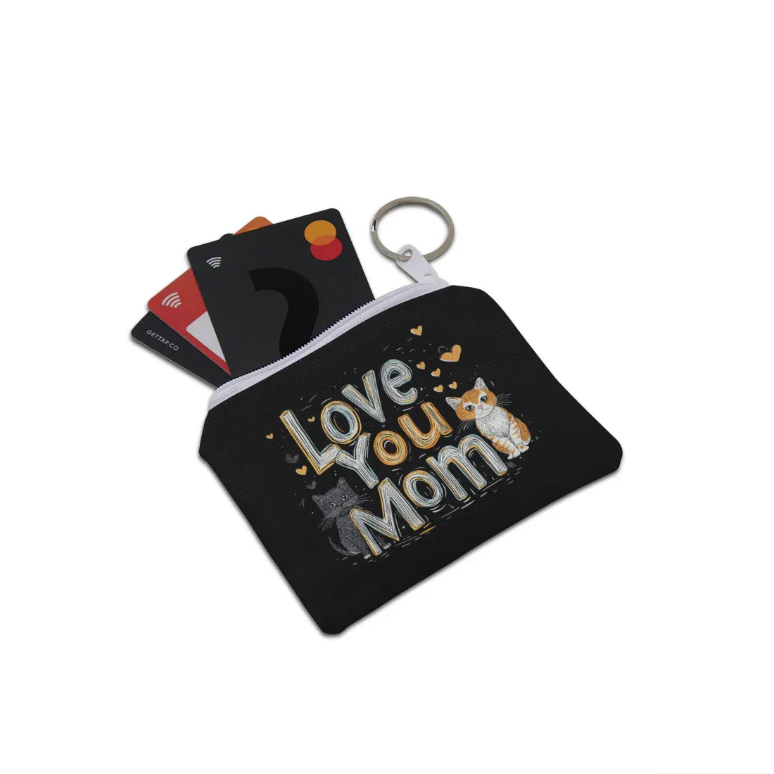Cards Pocket Feline Love for Mom