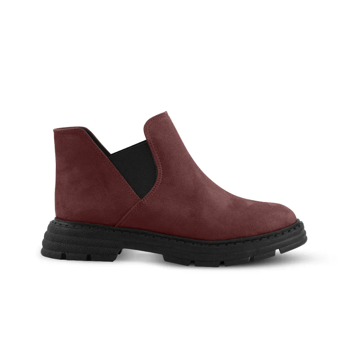 Chelsea Bootie Dark Red - 4