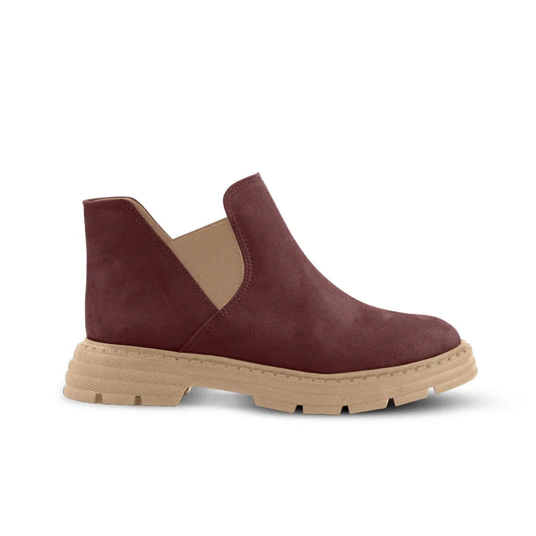 Chelsea Bootie Dark Red - 5