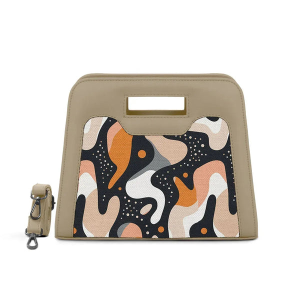 Beige Chic Peek Handbag Flowing - 1