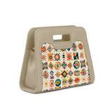 Beige Chic Peek Handbag Motifs - 2