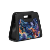 Black Chic Peek Handbag Galaxy Shapes - 2