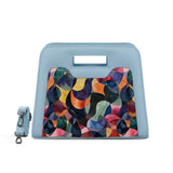 Blue Chic Peek Handbag Watercolor Wavy - 1