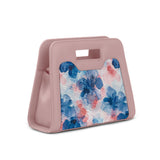 Rose Chic Peek Handbag Blue Flower - 2