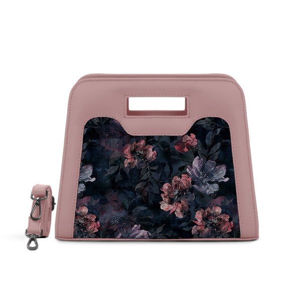 Rose Chic Peek Handbag Dark Watercolor - 1