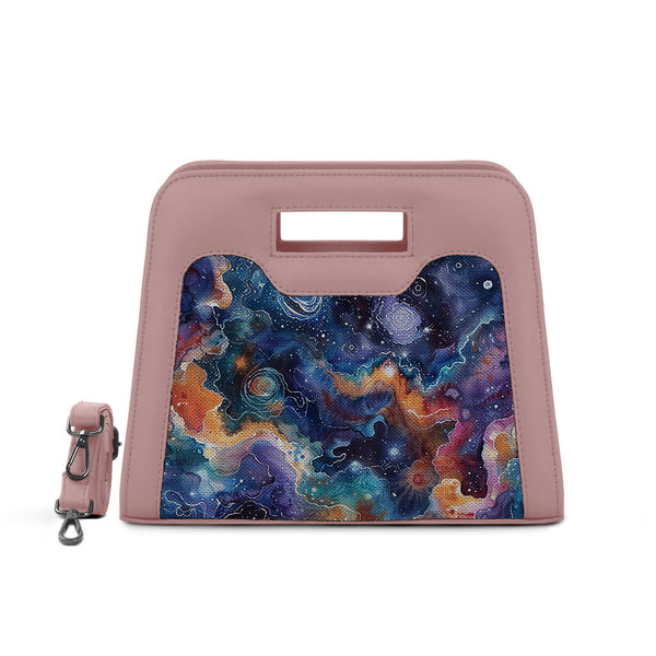 Rose Chic Peek Handbag Galaxy Shapes - 1
