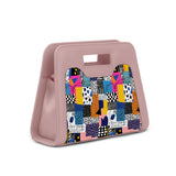 Rose Chic Peek Handbag Graphic Shapes - 2