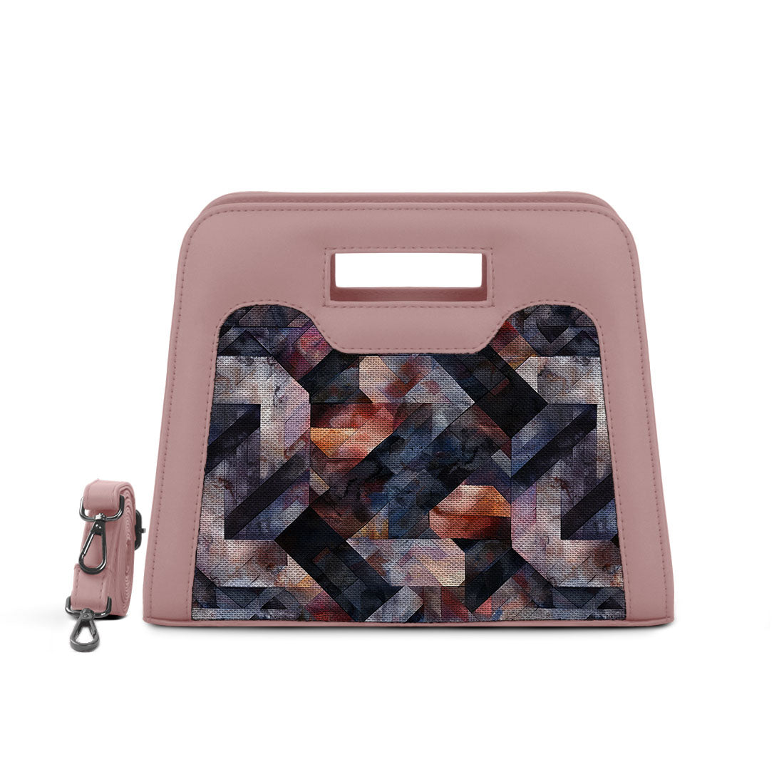 Rose Chic Peek Handbag Rectangles - 1