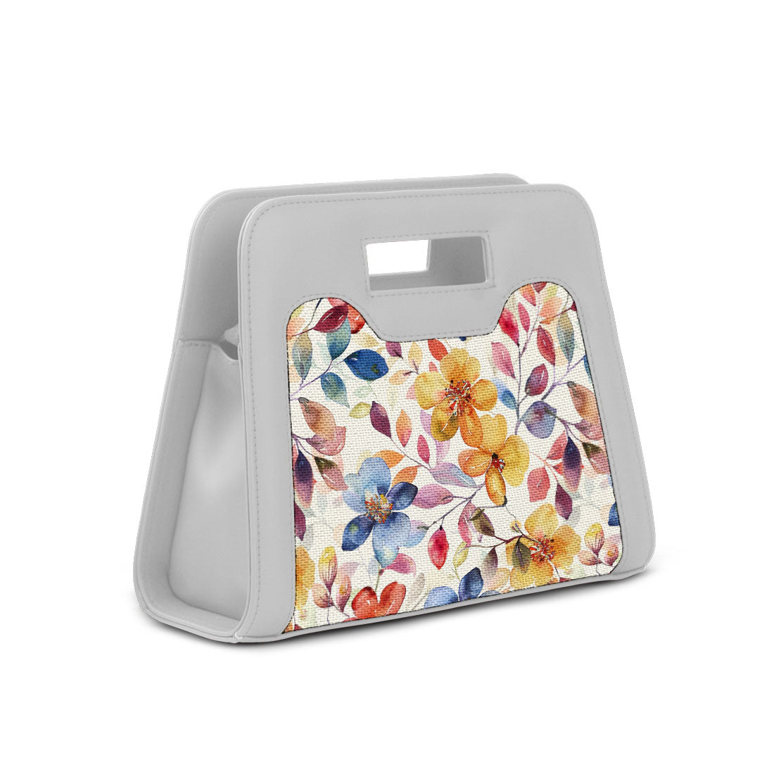 White Chic Peek Handbag Tapestry - 2