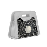 White Chic Peek Handbag Vector Pattern - 2
