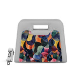 White Chic Peek Handbag Watercolor Wavy - 1