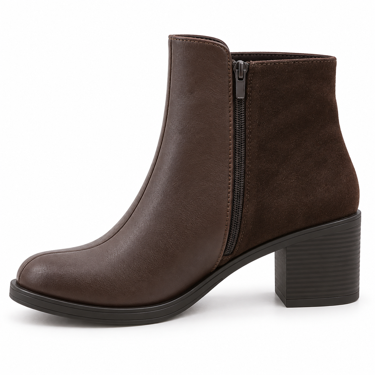 Chocolate Buckle Ankle Boots – Walk the Talk - 3 | ECADRA