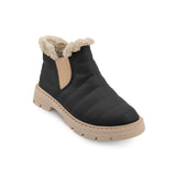 Cozy Step Winter Bootie Black - 3 - tryon