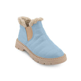 Cozy Step Winter Bootie Blue - 4 - tryon