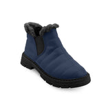 Cozy Step Winter Bootie Dark Blue - 2 - tryon