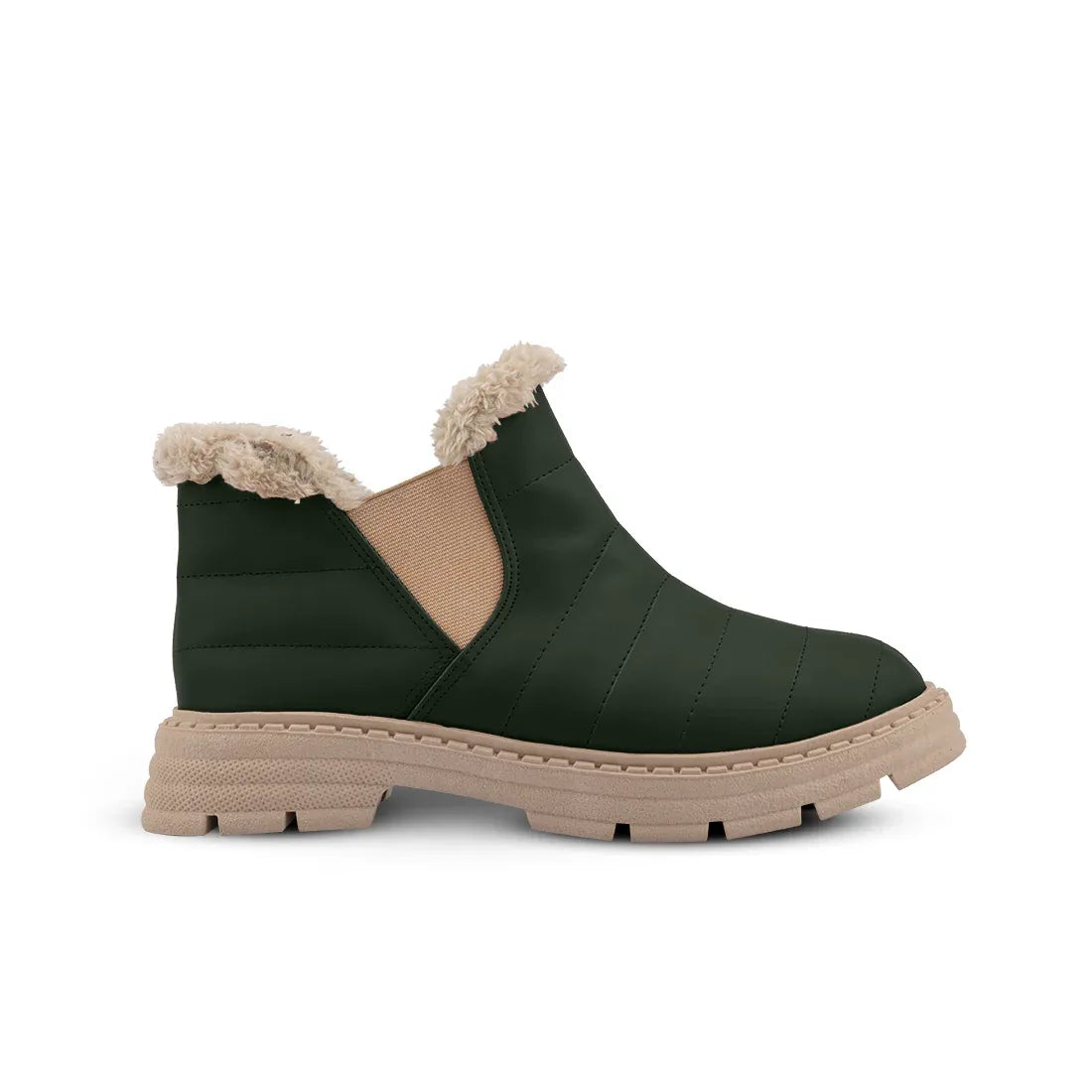 Cozy Step Winter Bootie DGreen - 5