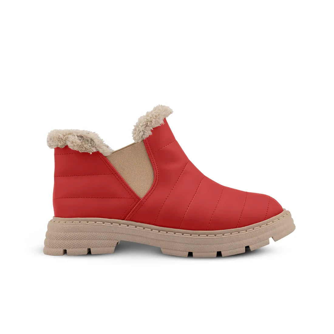 Cozy Step Winter Bootie Red - 6