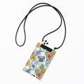 Crossbody Phone Bag – Tropical Pug & Hibiscus