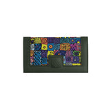 DGreen Sleek Elegance Fold Wallet with Eclectic Boho Tile Design - 2
