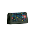 DGreen Sleek Elegance Fold Wallet with Ethereal Lunar Portrait