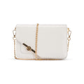 Quilted White Shoulder Bag