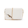 Quilted White Shoulder Bag