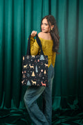 Tote Bag Golden Reindeer Forest