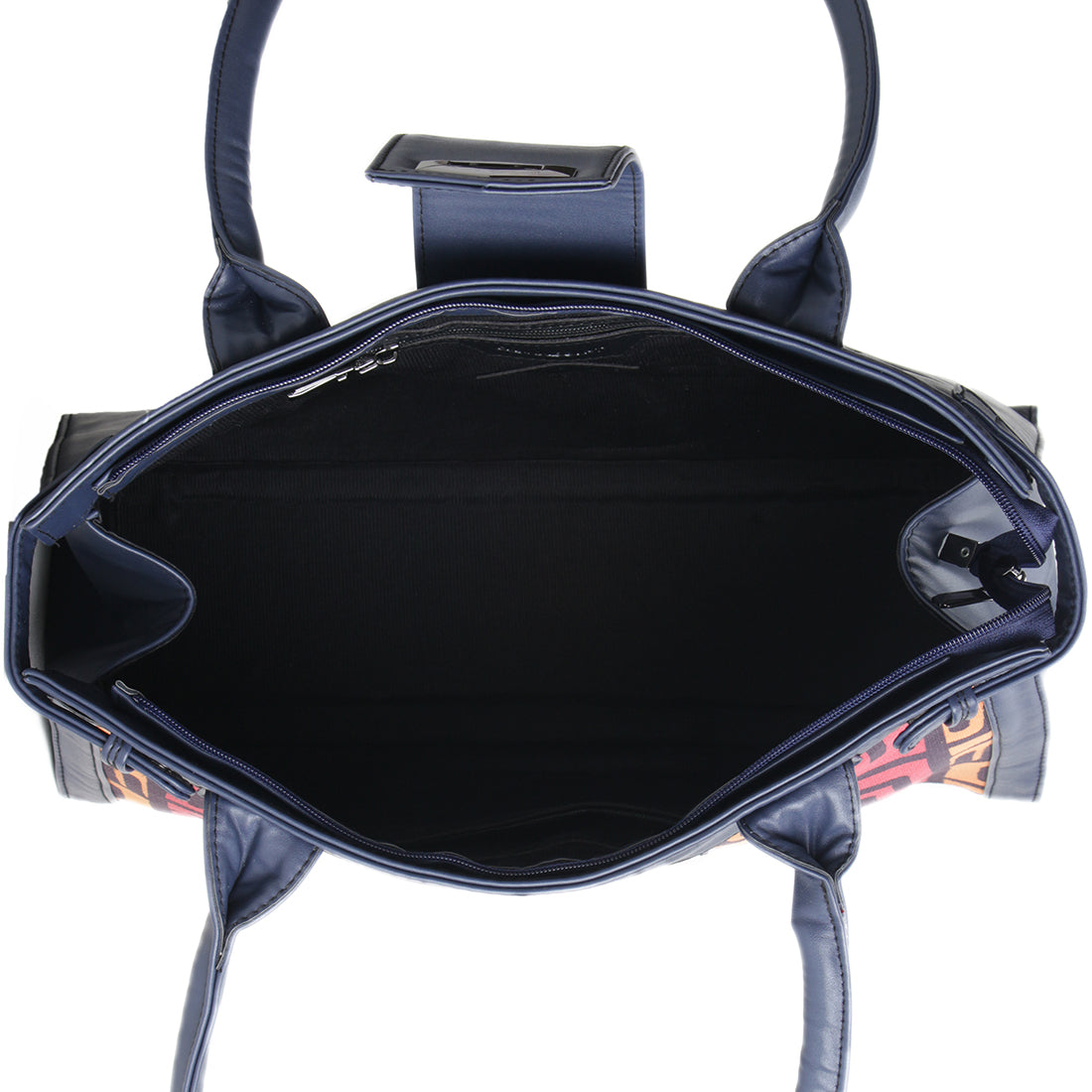 DB Double Handle Large Bag African Abstract - CANVAEGYPT