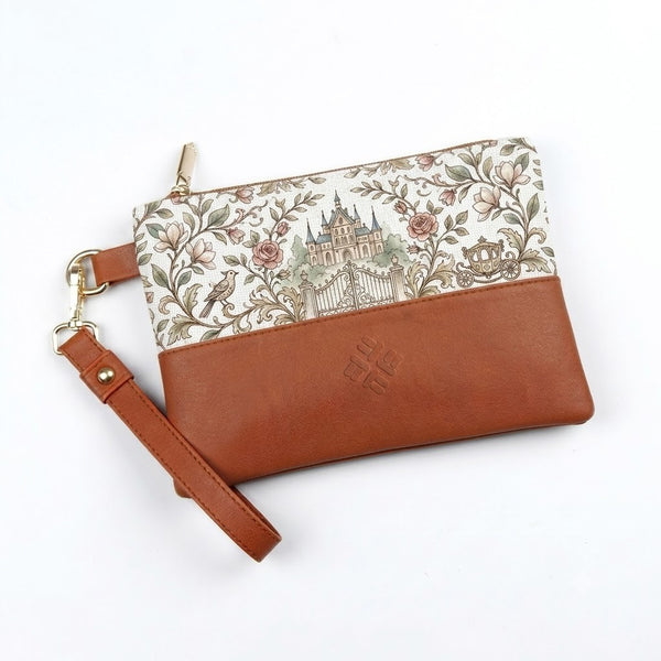 Toiletry Pouch Fairytale Castle Soft Floral