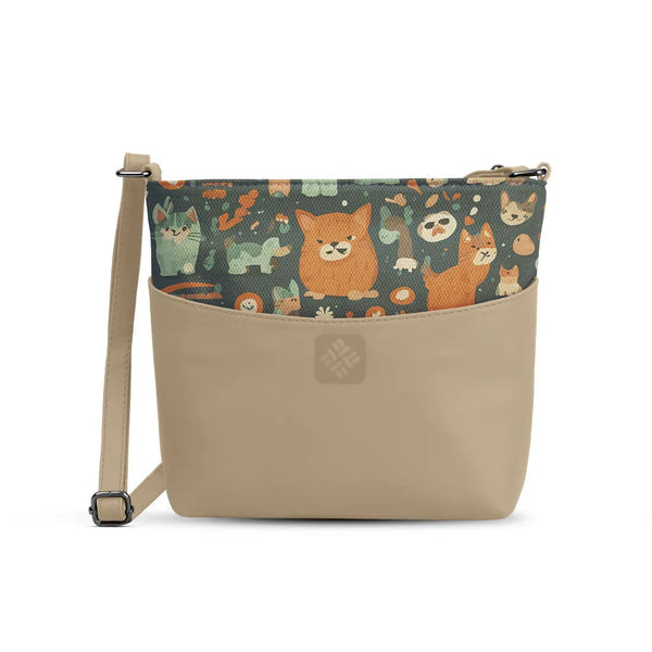 Chic Essentials Crossbody Feline Friends - 1
