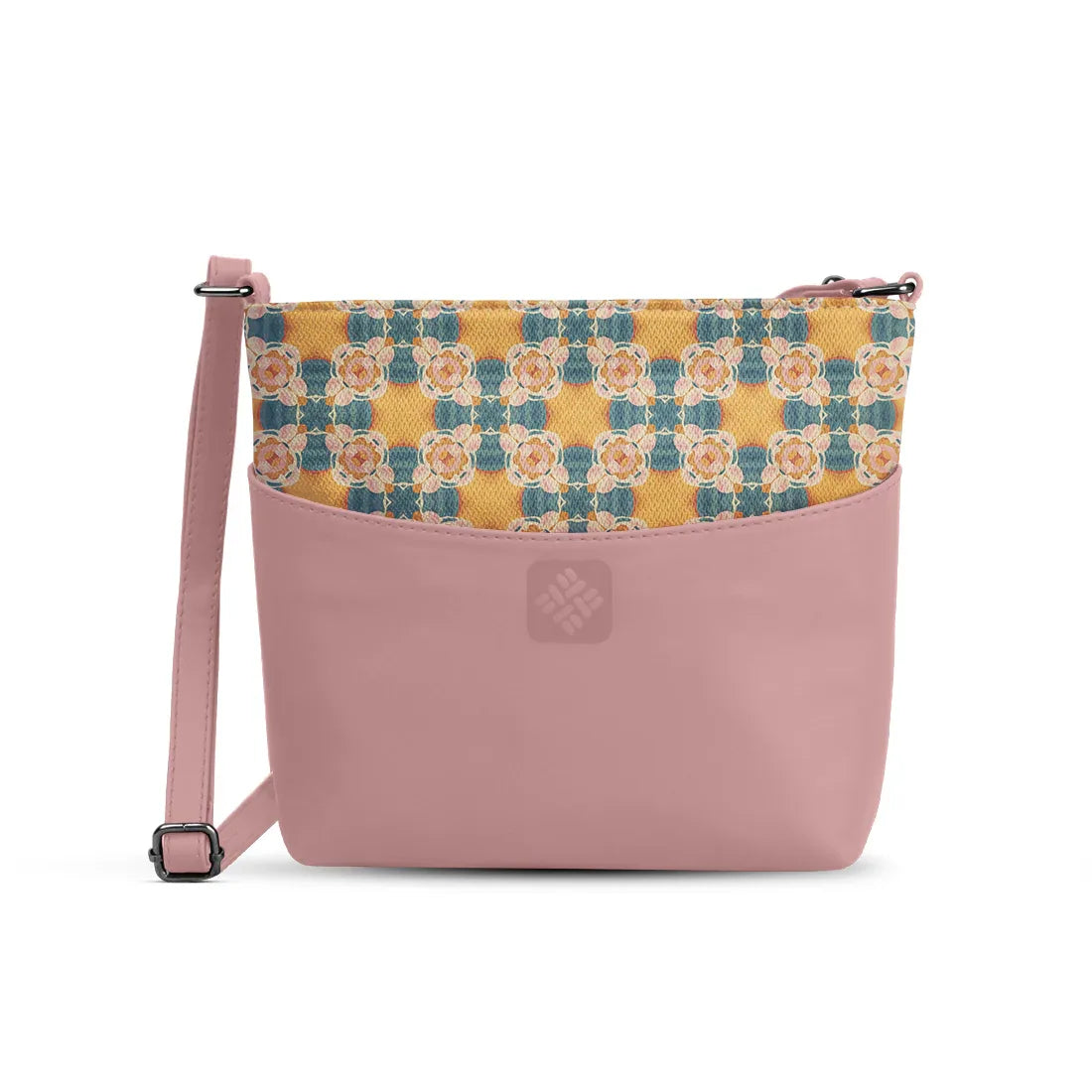 Chic Essentials Crossbody Floral Elegance - 1