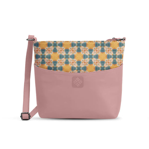 Chic Essentials Crossbody Floral Elegance - 1