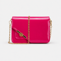Fuchsia Chain Crossbody Bag – Twist & Go