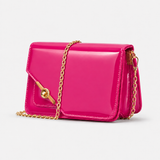 Fuchsia Chain Crossbody Bag – Twist & Go - 2 Chain Crossbody Bag – Twist & Go | ECADRA
