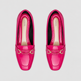 Fuchsia Chain Loafers – Step Into Your Power | ECADRA
